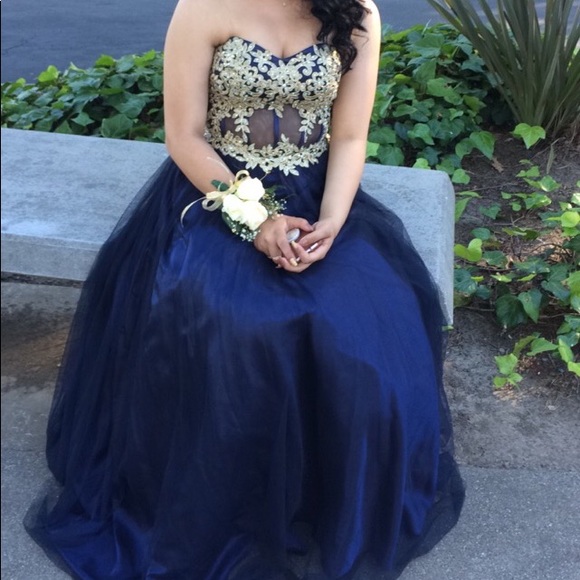 windsor royal blue dress